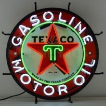 Auto-Texaco Motor Oil Neon Sign