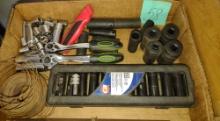 CAMPBELL HAUSFELD DEEP DRIVE & PITTSBURGH SOCKET SETS - PICK UP ONLY