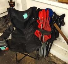 GROUP OF BAG CHAIRS - PICK UP ONLY