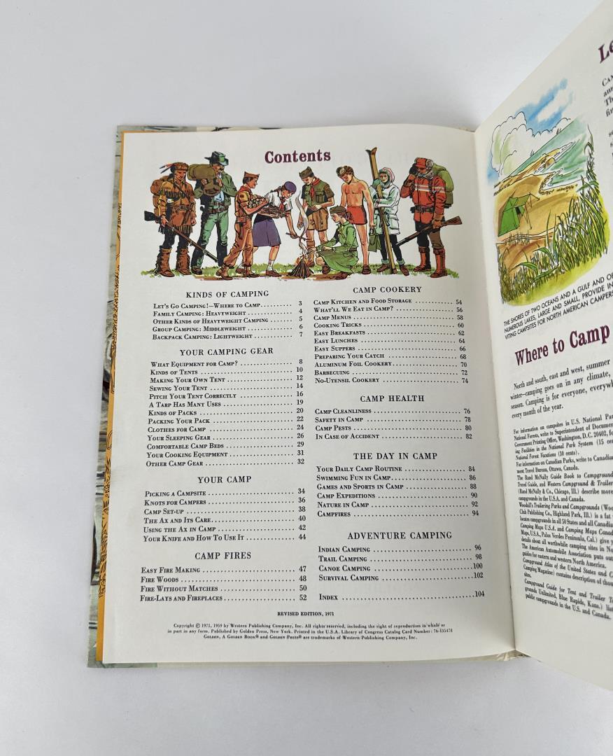 The Golden Book Of Camping