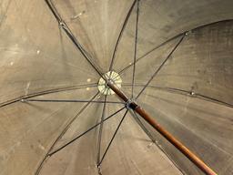 1800s Victorian Cloth Umbrella