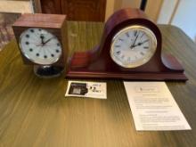 Vintage Bulova clocks