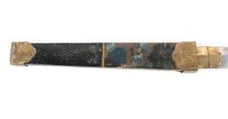 Chinese Straight Sword w/ MOP Lacquer