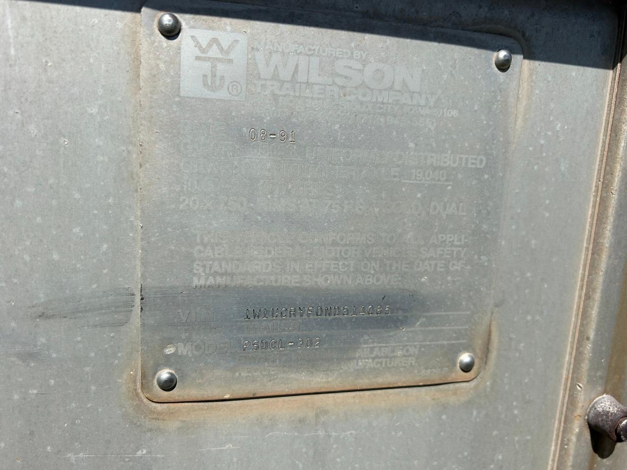 1991 Wilson PSDCL-302