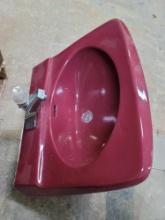 Delta Red wall-mounted sink