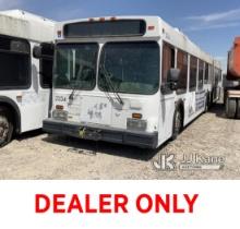 2002 New Flyer D60LF Bus Not Running, Conditions Unknown