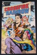 Crossfire Rainbow #4 (1986) Classic Dave Stevens Cover/ Elvis Presley!