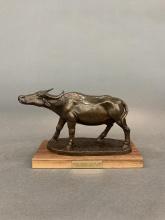 Riggs, Water buffalo bronze, 1991.
