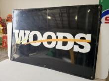 Woods Mower Sign