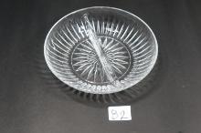 Glass Divided Serving Dish