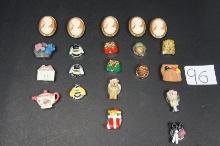 VTG Button Cover Lot