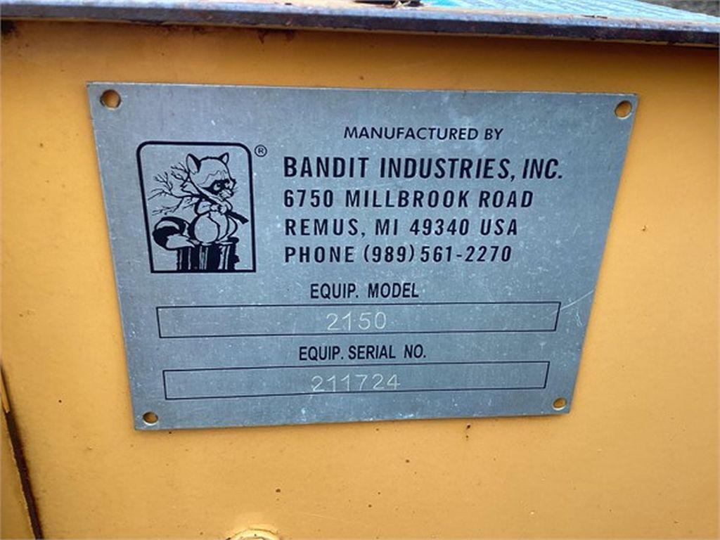 2013 BANDIT 2150XP STUMP GRINDER