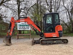 2018 KUBOTA U35-4 MINI EXCAVATOR