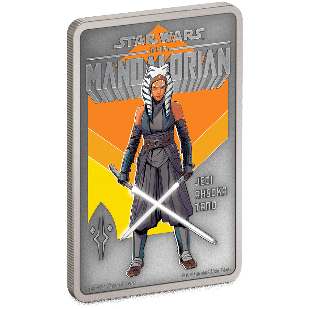 The Mandalorian(TM) - Ahsoka Tano(TM) 1oz Silver Poster Coin