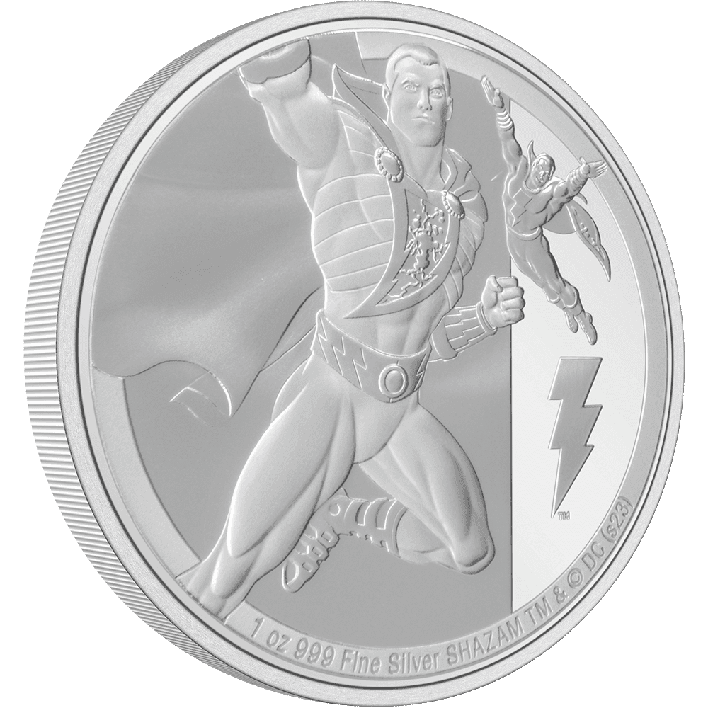 SHAZAM(TM) Classic 1oz Silver Coin