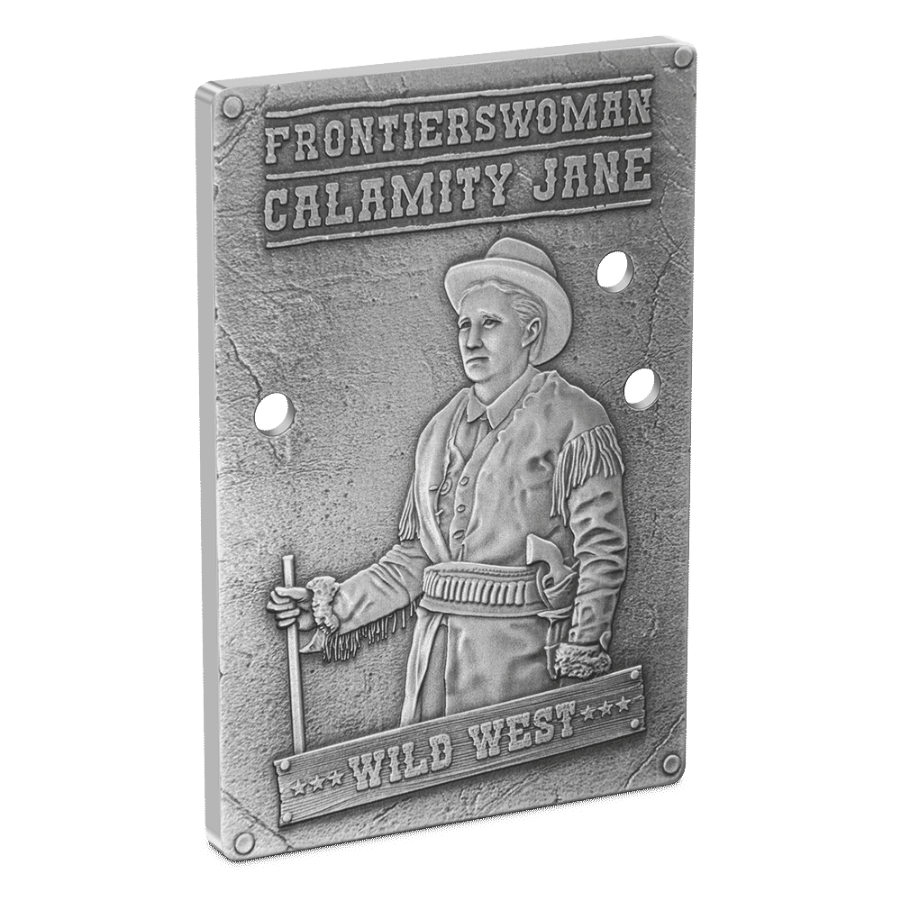 Wild West - Calamity Jane 1oz Silver Coin