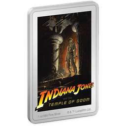 Indiana Jones and the Temple of Doom 1oz Silver Coin