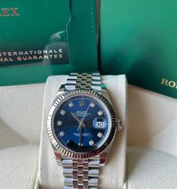 Brand New Two-Tone Gold Rolex Datejust Ref 126334 w/ Factory Diamonds Comes w/ Box & Papers
