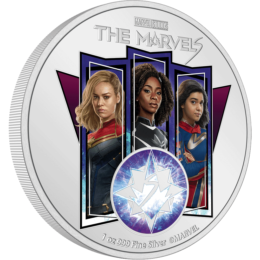 Marvel - The Marvels 1oz Silver Coin