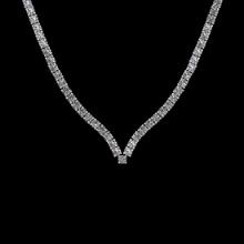 4.66 CtwVS/SI1 Diamond 3 Prong Set 14K Rose Gold Necklace (ALL DIAMOND ARE LAB GROWN )