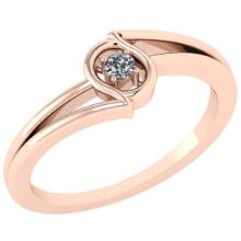 CERTIFIED 0.91 CTW D/SI2 ROUND (LAB GROWN Certified DIAMOND SOLITAIRE RING ) IN 14K YELLOW GOLD