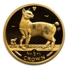 Isle of Man Gold Cat Half Ounce 1994