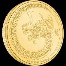 Lunar - Year of the Dragon 2024 1/4oz Gold Coin