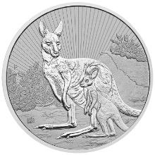 2023 Australia Kangaroo 2 Oz. Silver Mother & Baby