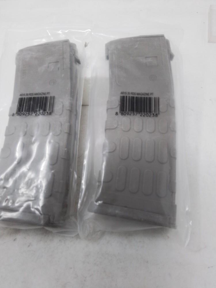 2-AR 15 30 round magazines (5.56x45)