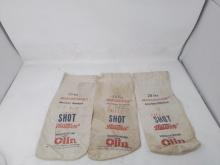 3 Winchester shot bags(can be used for sand bags)