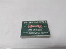 Vintage box Remington UMC 30 Springfield (30-06)