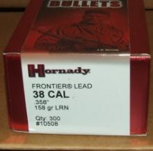 300 Hornady .38 Cal Bullets