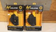2 Holsters "look at pics for size and style"