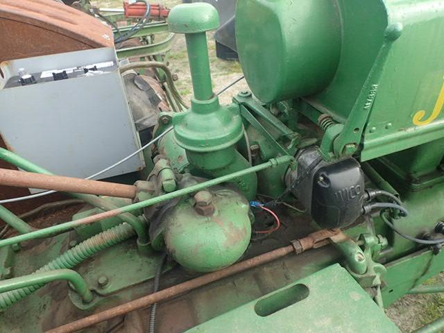 John Deere BR, new tires, "runs good"