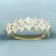 Diamond Wedding Or Anniversary Band Ring In 14k Yellow Gold