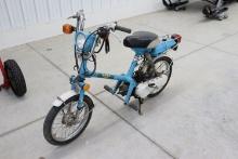 1980 Honda NC50 moped, miles - 2,150  VIN - NC50-2247248