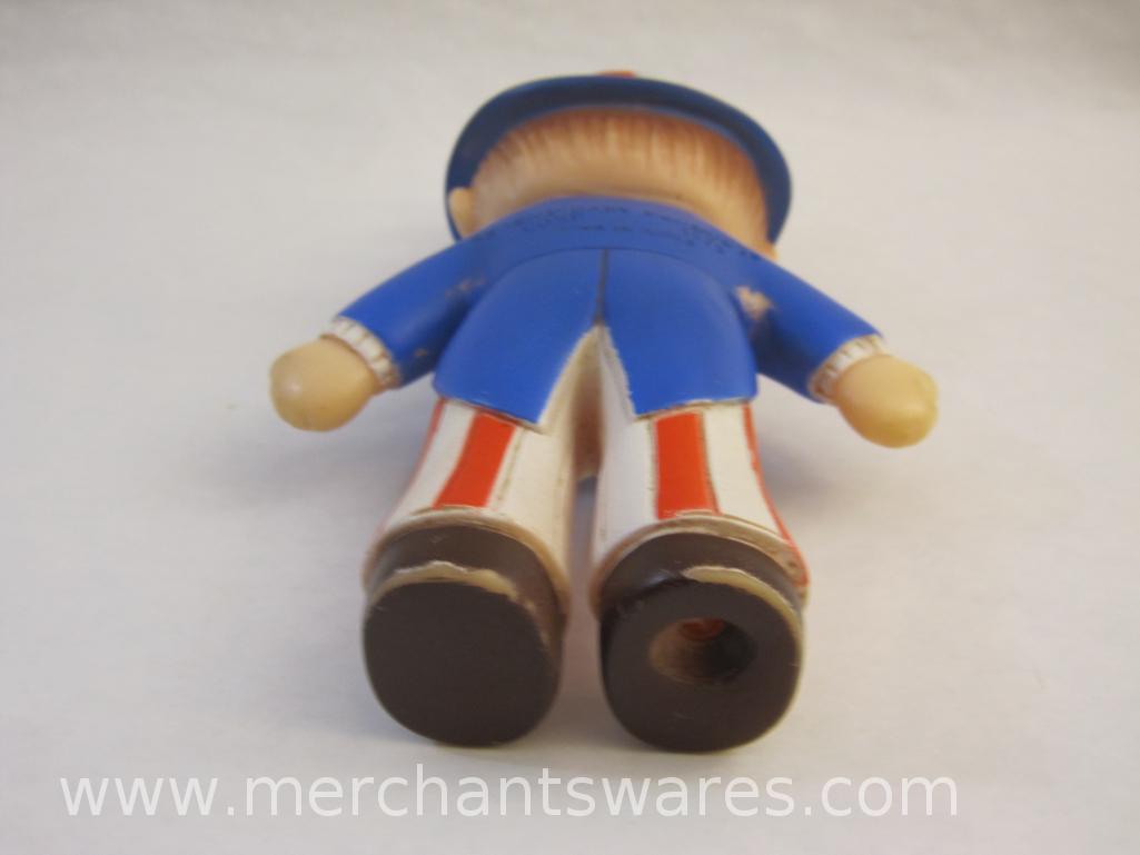 Regent Baby Products Corp Uncle Sam Rubber Squeaky Toy (1975) and 200th Anniversary of The White