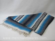 Mexican Woven Throw Blanket, approx