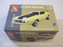 AMT '73 Ford Mustang 1:25 Scale Model Kit Unassembled in Original Box, 13 oz