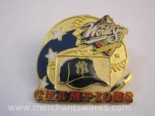 1998 New York Yankees World Series Champions Pin, 3 oz