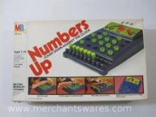 Numbers Up Table Top Game 4541, 1975 by Milton Bradley Co., 1 lb 7 oz