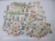 U.S. Stamps includes State of New York Stock Transfer Stamps, Air Mail Stamp, Internal Revenue