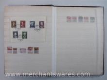 Postage Stamps of Austria, Haiti, Costa Rica, Nyassa and others, includes Hinged, Cancelled and