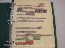 Binder of USED Postal and Commemorative Stamps, 1935 to 1955, Scott #'s 772 to 1069 - see pictures,