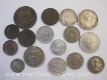 Foreign Coins from Italy including 1866 10 Centesimi, 1882 2 Lire and more