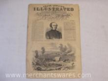 Frank Leslie's Illustrated Newspaper No. 355 New York July 19 1862 Civil War Era Newspaper, see