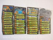 Teenage Mutant Ninja Turtles Trading Cards, 1989 Mirage Studios/Topps and Cassette Tape "Coming Out