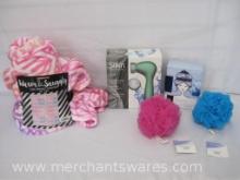 Bath and Comfort Items includes Silk and Beautiful Technology Swirl, Warm & Snuggly Luxe Blanket and