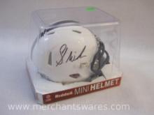 Signed Shareef Miller Mini Helmet, JSA Authentication with COA, 9 oz