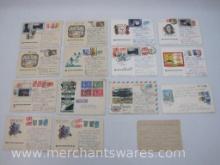 First Day Covers and Post Cards includes Universal Postal Union 1874-1949, 1920's American Relief